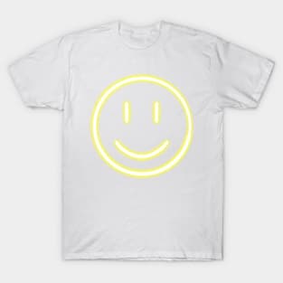 Neon smiley face T-Shirt